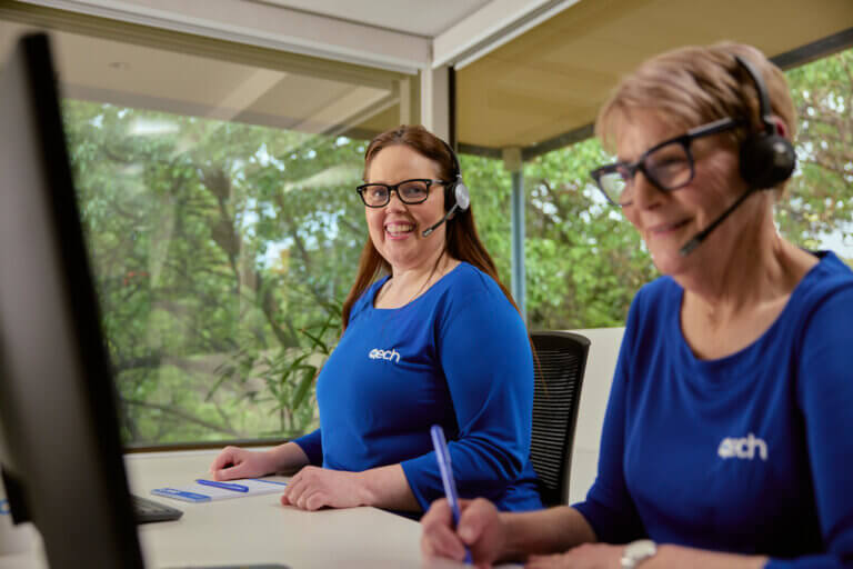 2 ECH workers