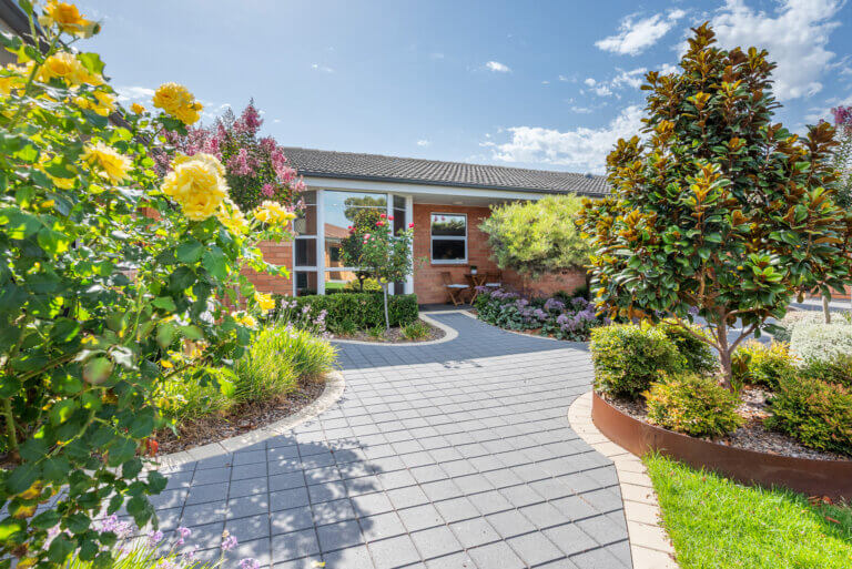 Driveway of ECH Retirement Home