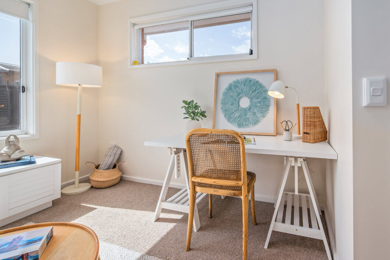 Workspace in living space in ECH Retirement Home