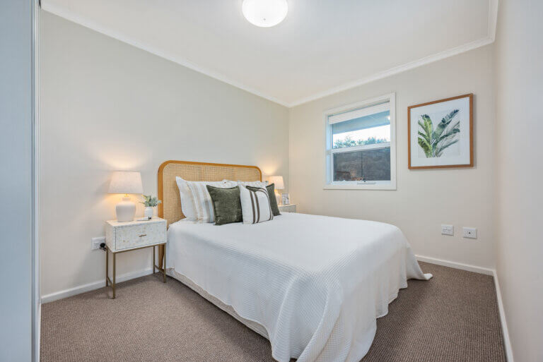 Double bedroom in ECH Retirement Home