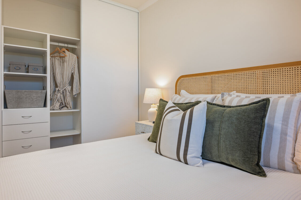 Bedroom in ECH Retirement Home