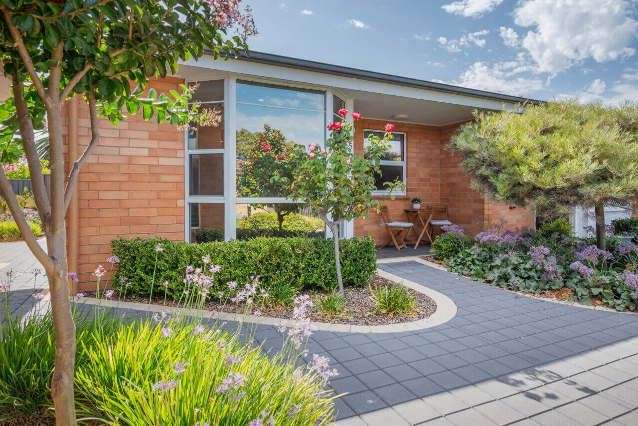 Front Garden of ECH Retirement Home